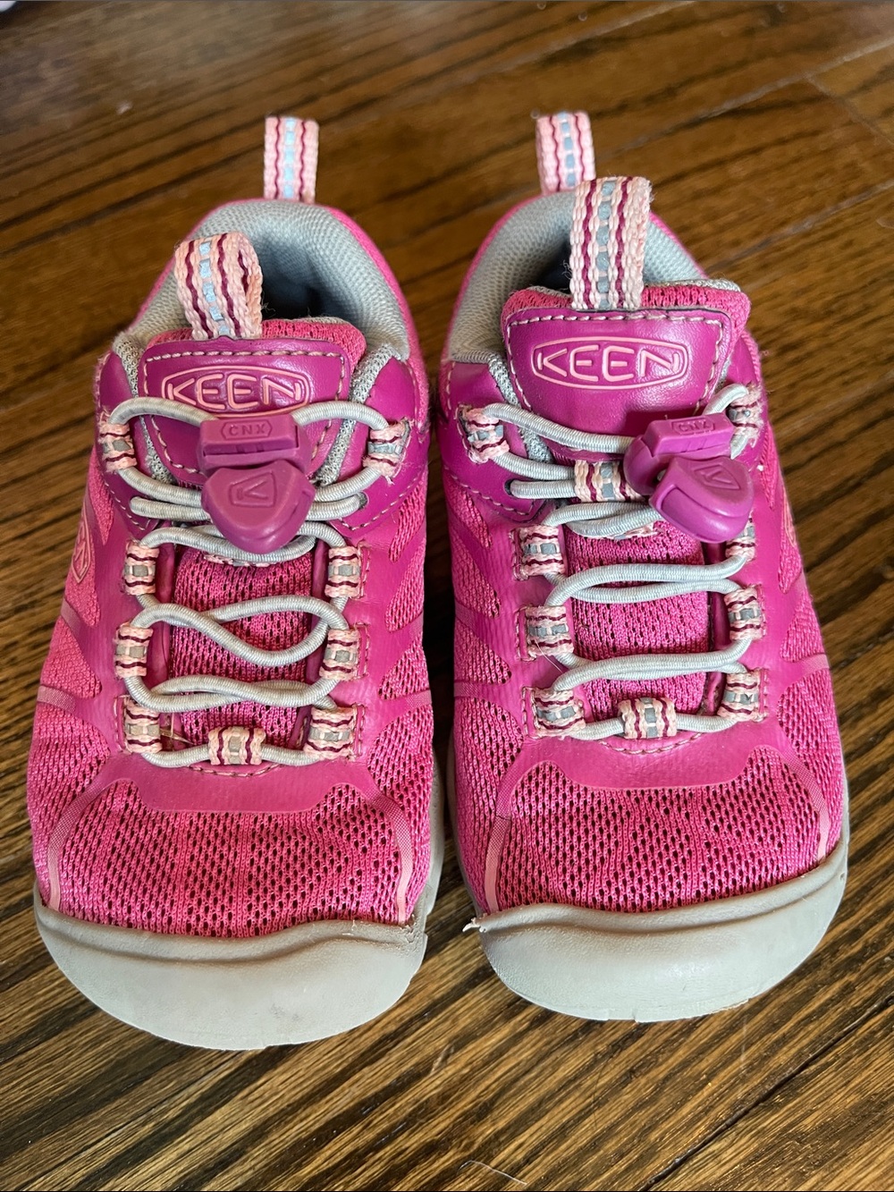 Keen Kids Hot Pink Slip-On Athletic Sneakers